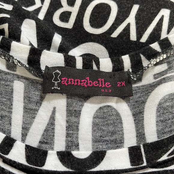 Annabelle | Mesh Detailed Graphic Tank Top - Picture 5 of 7